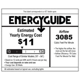 Ball 42 Inch LED Ceiling Fan