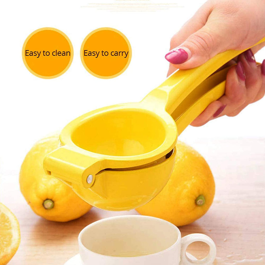 Premium Quality Metal Lemon Squeezer, Lime Juice Press, Manual Press Citrus Juicer For Squeeze The Freshest Juice