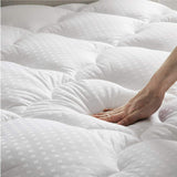 Waterproof Mattress Pad Cover Cooling Mattress Topper Cotton Pillow Top,Queen