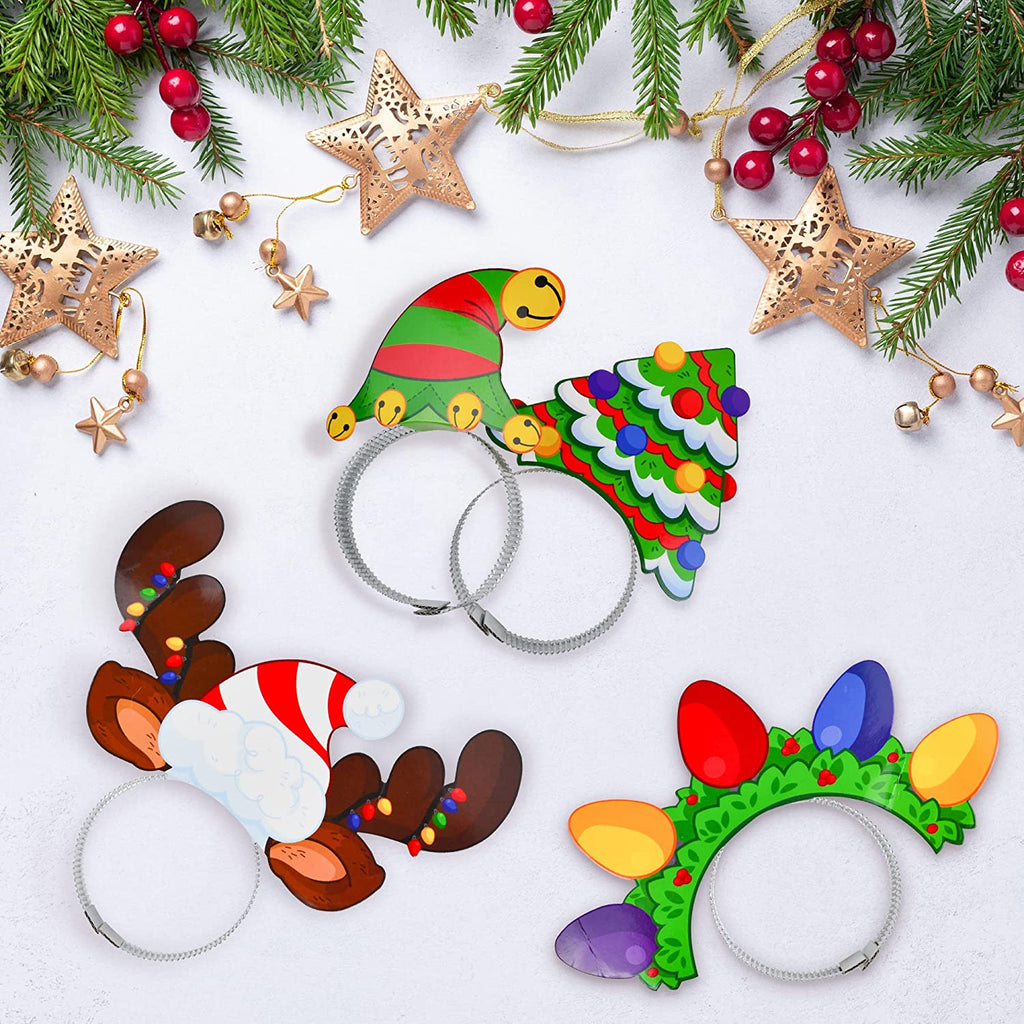 Christmas Headbands, 24 Pcs