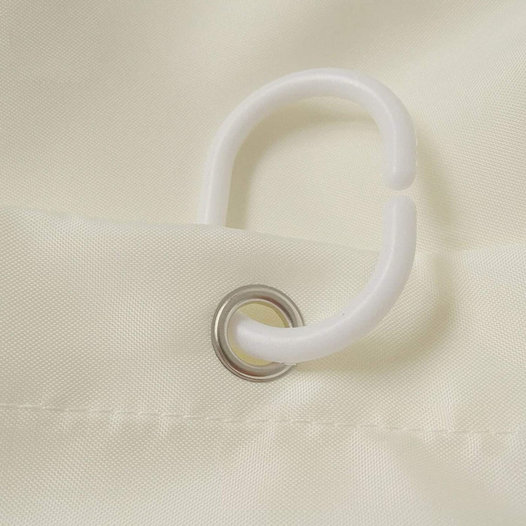 NIUTA Shower Liner, Standard Shower Curtain Liner Fabric 72 x 72 inch Full Size, Hotel Quality, Washable,Water Proof, Bathroom Curtains with Grommets,Beige