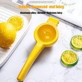 Premium Quality Metal Lemon Squeezer, Lime Juice Press, Manual Press Citrus Juicer For Squeeze The Freshest Juice