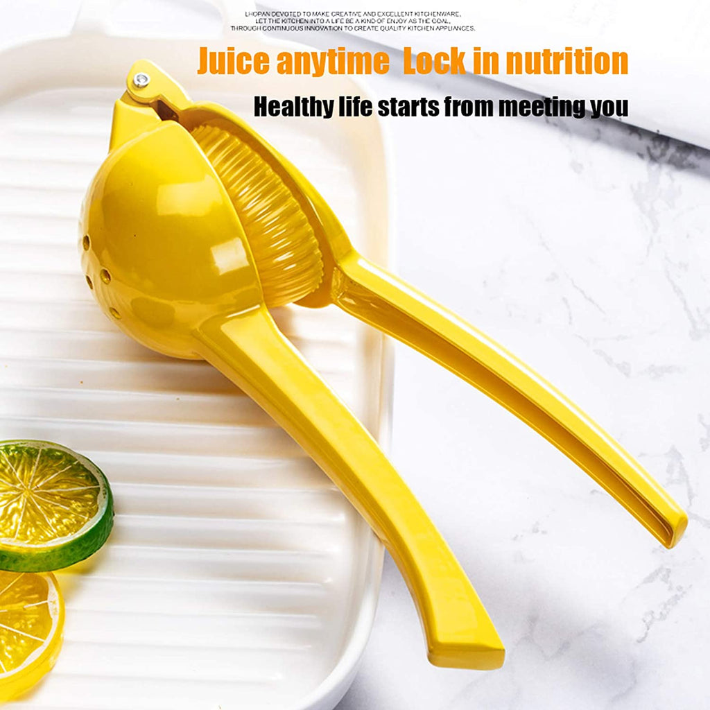 Premium Quality Metal Lemon Squeezer, Lime Juice Press, Manual Press Citrus Juicer For Squeeze The Freshest Juice