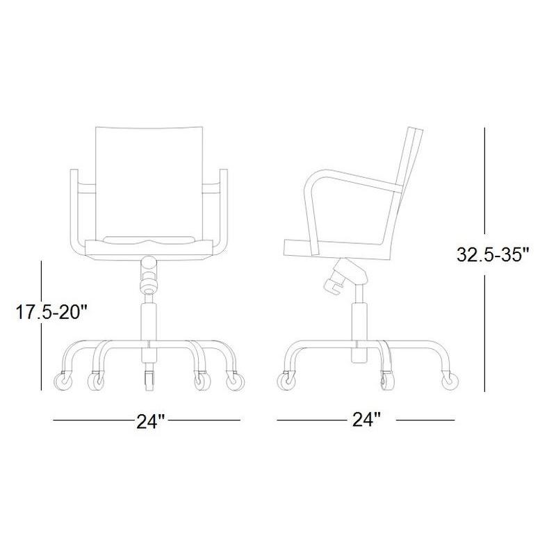 Hudson Swivel Armchair
