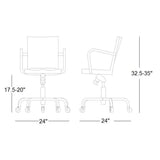 Hudson Swivel Armchair