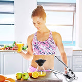 Premium Quality Metal Stainless Steel Lemon Squeezer, Manual Press Citrus Juicer, Lime Squeezer For Squeeze The Freshest Juice