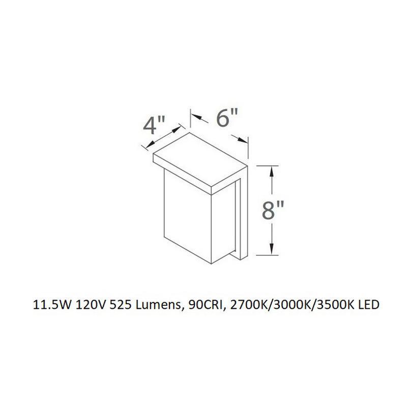 Ledge Indoor / Outdoor Wall Light