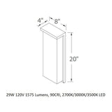 Ledge Indoor / Outdoor Wall Light