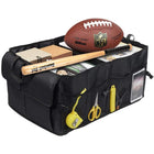 Car Trunk Storage Organizer Compartment Collapsible Portable Storage Cargo Box for SUV, Auto, Truck Black