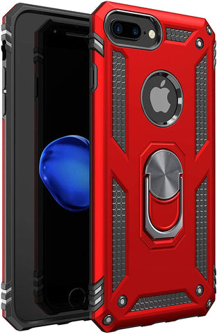 iPhone 6 Plus Case | iPhone 6S Plus Case [ Military Grade ] 15ft. Drop Tested Protective Case | Kickstand | Compatible with Apple iPhone 6Plus / iPhone 6s Plus Case 5. 5-Inch - Red
