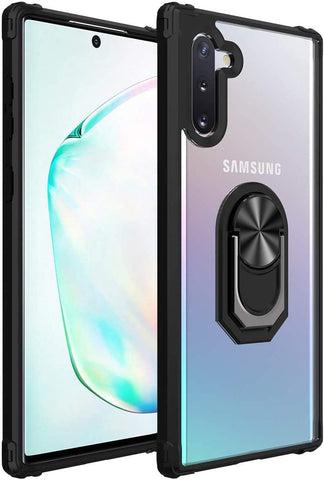 Samsung Galaxy Note 10 Case, [ Military Grade ] 15ft. Drop Tested Protective Case | Kickstand | Compatible with Samsung Galaxy Note 10 / Note 10 5G Case-Black