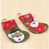 Christmas Mini 3D Stockings, 12 Pcs