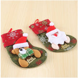 Christmas Mini 3D Stockings, 12 Pcs