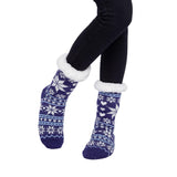 2 Piece Women's Fleece Soft Slipper Socks