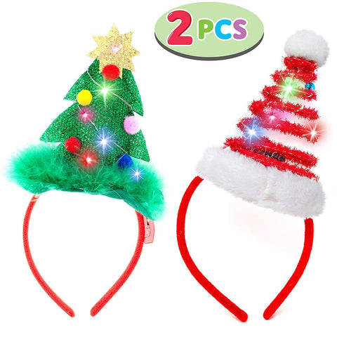 Lighted Christmas Headbands