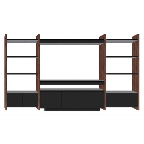 Semblance 3-Section Home Theater with Mirage Cabinet