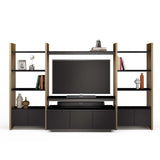 Semblance 3-Section Home Theater with Mirage Cabinet