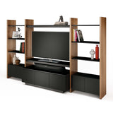Semblance 3-Section Home Theater with Mirage Cabinet