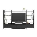 Semblance 3-Section Home Theater with Mirage Cabinet
