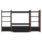 Semblance 3-Section Home Theater with Mirage Cabinet