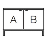 Florence Knoll Two Position Credenza