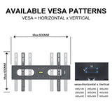 Wewdigi TV Wall Mount Bracket Full Motion Single Articulating Arm for Most 37-70 Inch LED, LCD, OLED, Flat Curved TVs with Tilt, Swivel and Rotation up to 99lbs VESA 600x400mm