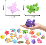 2021 24 Days Advent Calendar Fishing Game Pool Bath Toys