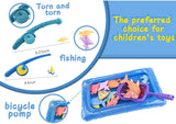 2021 24 Days Advent Calendar Fishing Game Pool Bath Toys
