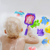 2021 24 Days Advent Calendar Fishing Game Pool Bath Toys
