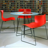 Handkerchief Unupholstered Shell Armless Chair