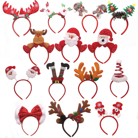 Christmas Headbands, 14 Pcs
