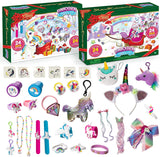 2021 Christmas Advent Calendar with 47 Unicorn Accessories