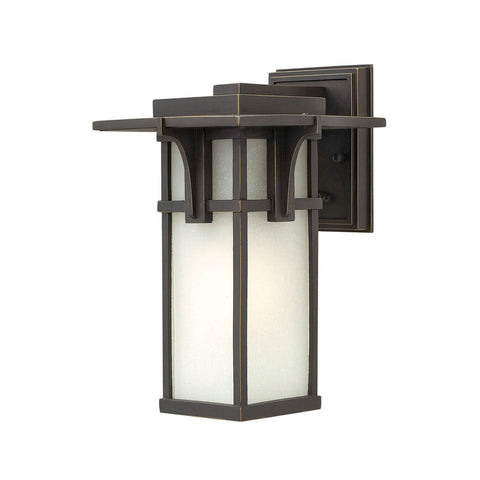 Manhattan Outdoor Wall Light - Seedy Glass