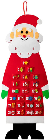 2021 Advent Calendar Felt Santa
