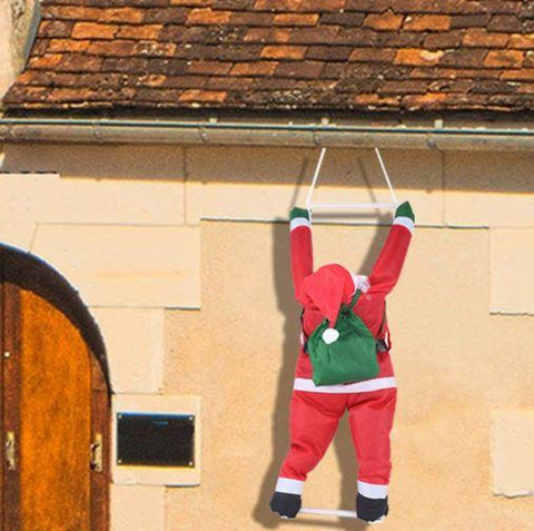 3 ft. Decorative Climbing Santa Claus