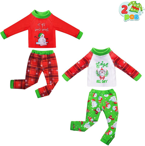 Santa Ugly Elf Sweaters, 2 Pack