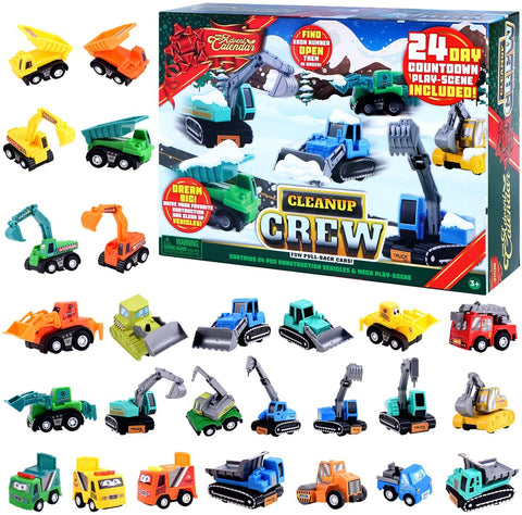 Construction Car Advent Calendar