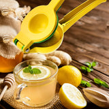 Premium Quality Metal Lemon Squeezer, Lime Juice Press, Manual Press Citrus Juicer For Squeeze The Freshest Juice