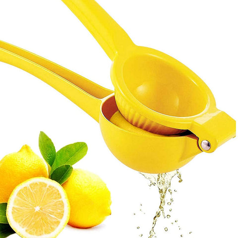 Premium Quality Metal Lemon Squeezer, Lime Juice Press, Manual Press Citrus Juicer For Squeeze The Freshest Juice