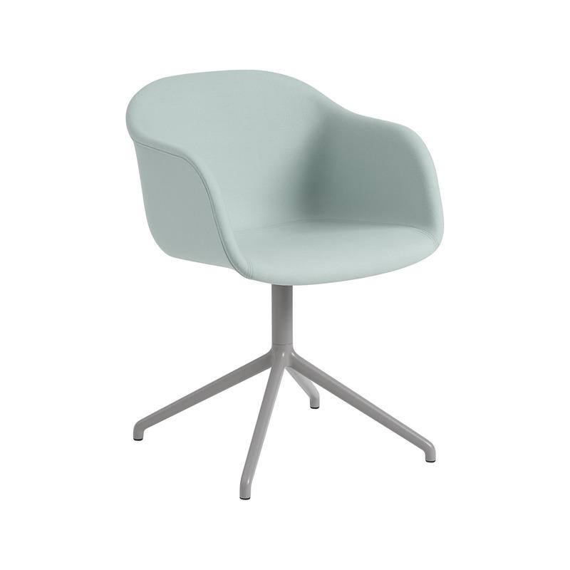 Fiber Upholstered Armchair - Swivel Base
