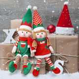 Elf Plush Christmas Stuffed Toys, 2 Pack