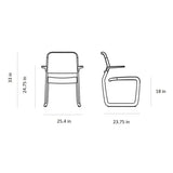 Newson Aluminum Arm Chair