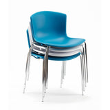 Bertoia Molded Shell Side Stacking Chair