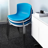 Bertoia Molded Shell Side Stacking Chair
