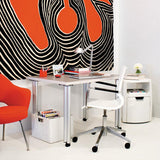 Gigi Arm Chair with Swivel Base