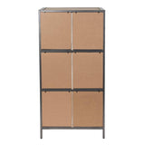 Jayce Rustic Cube Locker Bookcase
