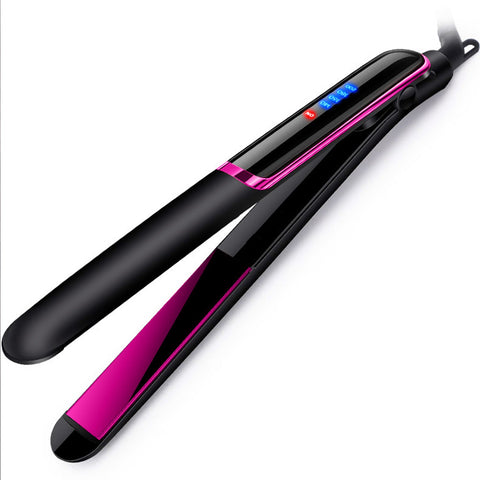 Straightener - 2 in 1 Ceramic Hair Straightener - Titanium Hair Straightener with Dual Voltage