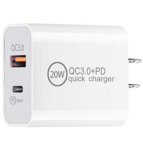 Wall Charger,Fast 20W Dual Ports Wall Charger