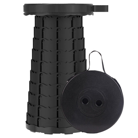 Portable telescopic stool, telescopic stool