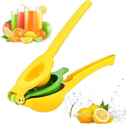 Premium Quality Metal Lemon Squeezer, Lime Juice Press, Manual Press Citrus Juicer For Squeeze The Freshest Juice